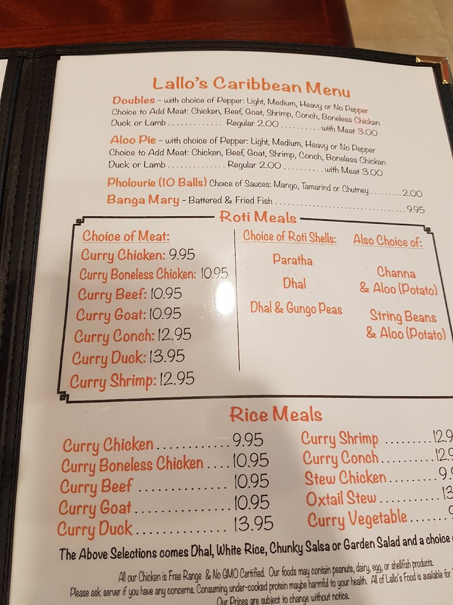 Lallos Menu - Image 4